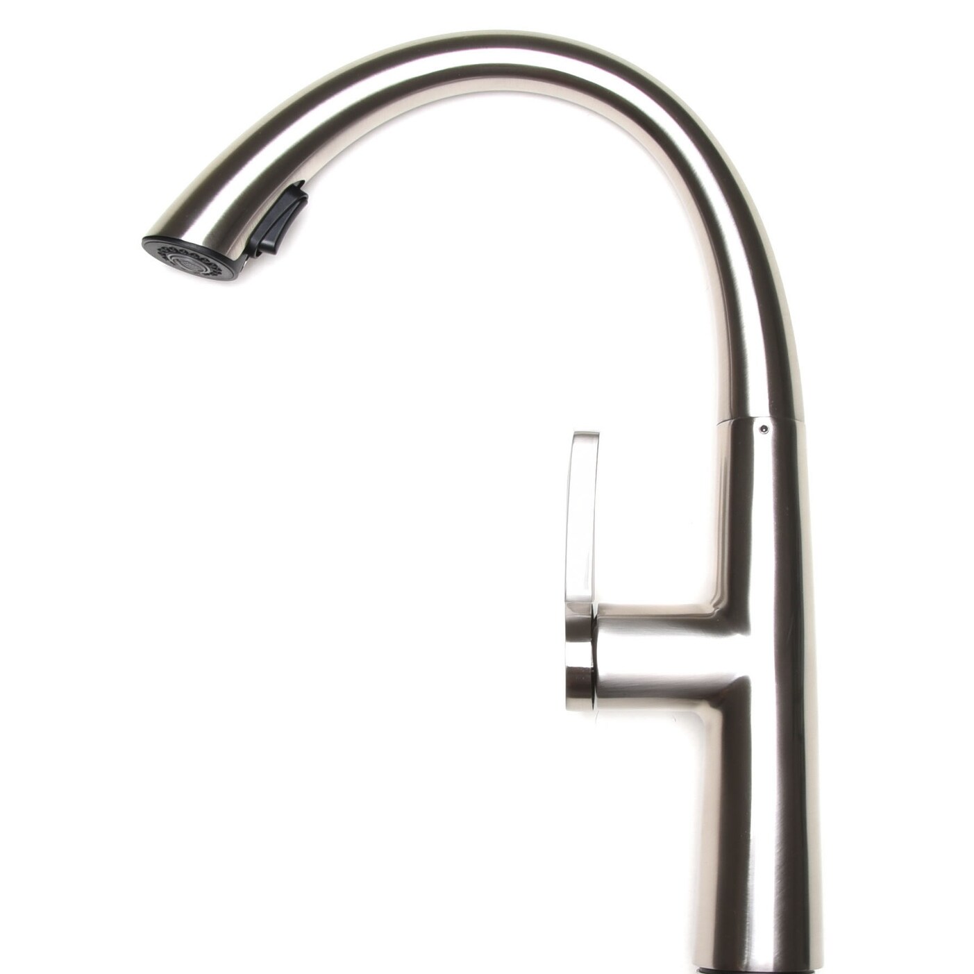 Shop Zenvida Modern Single Handle High Arc Pull Down Kitchen