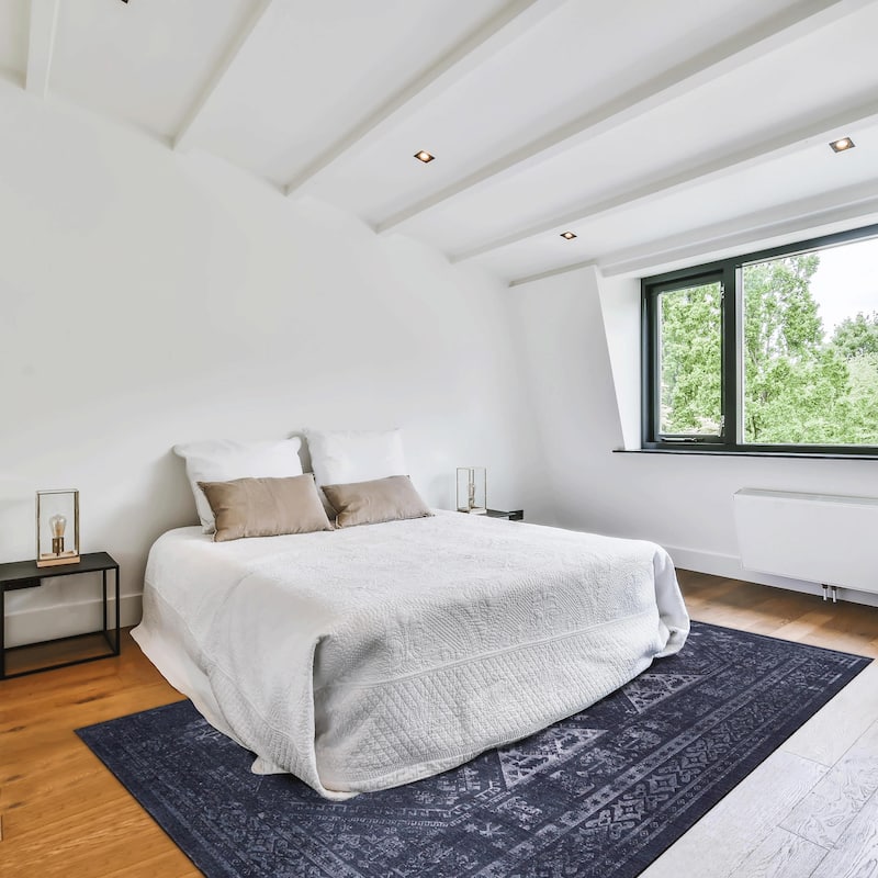 Abstract Area Rug - 6' x 9'