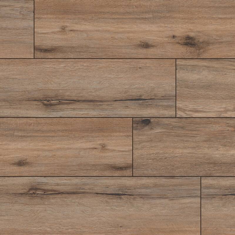 Ackland AKVRC9X60-5012-CA Parkland 9" x 60" Embossed Vinyl Flooring - Hidden Hickory