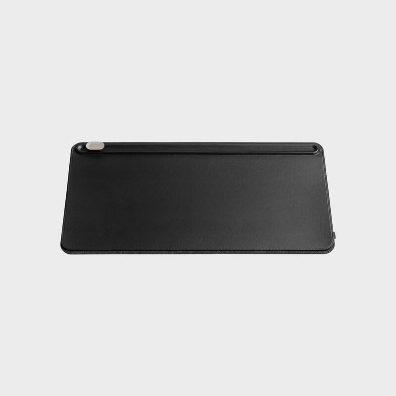 Orbitkey Desk Mat Premium Vegan Leather & Recycled PET Felt, Medium