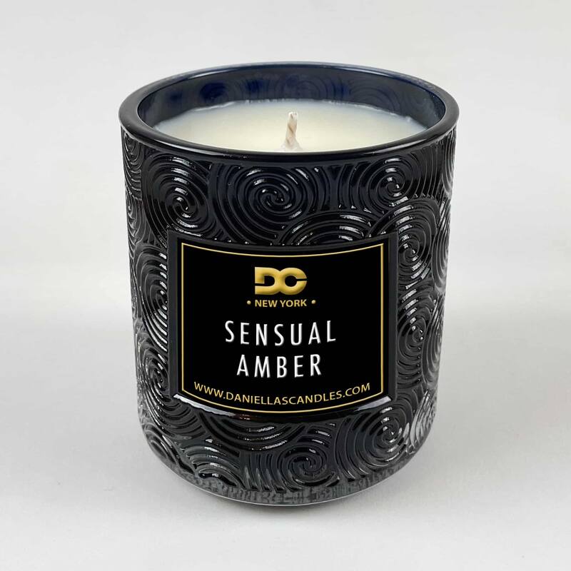DANIELLA'S CANDLES Sensual Amber Classy Candle - Sensual Amber - 7 oz.