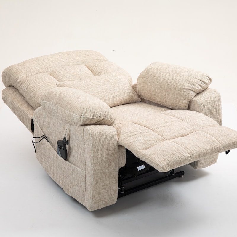 Electric Lift Chair, Electric Sofa Recliner with Heating and Massage