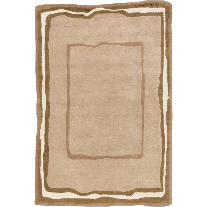 Contessa Bordered Wool Area Rug