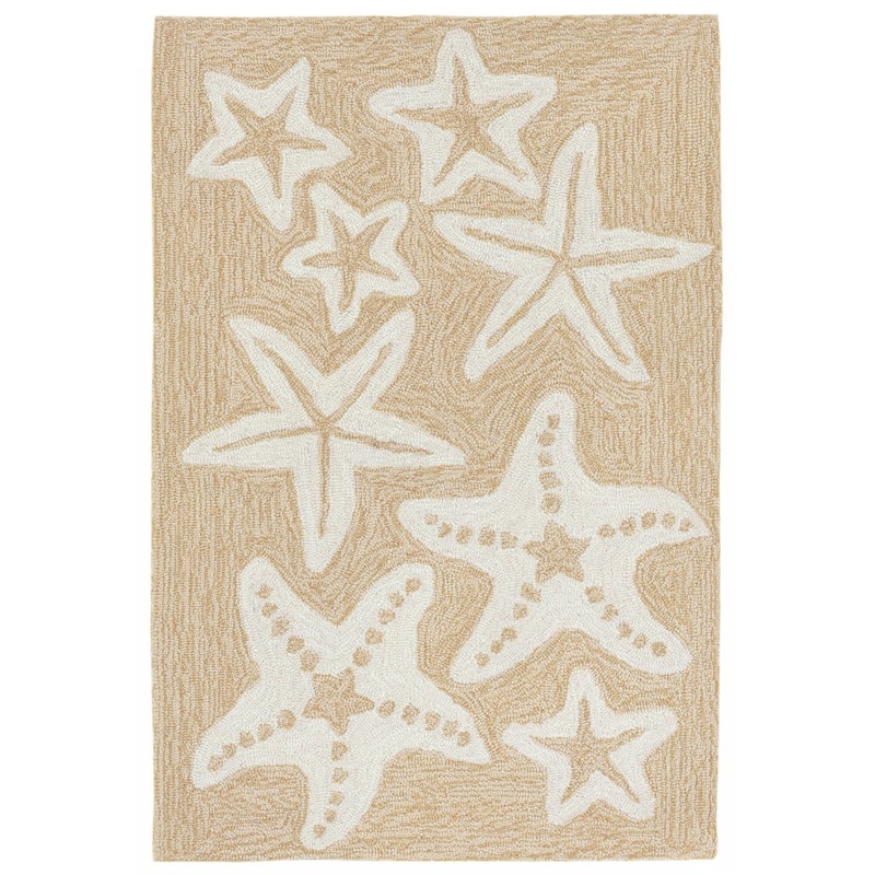 Liora Manne Capri Starfish Indoor/Outdoor Rug