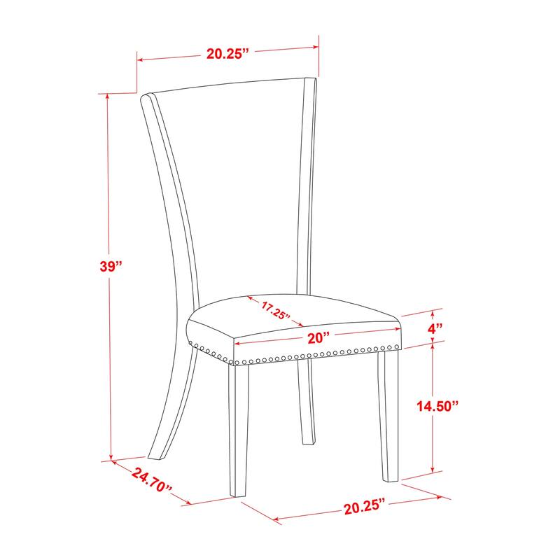 Modern Nightstand with Bottom Shelf - Small Bedside Table, Clover Green Finish, Rubberwood, Easy Assembly