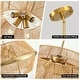 preview thumbnail 6 of 14, Handmade Hemp Rope Chandelier 5-Light Ceiling Hanging Light