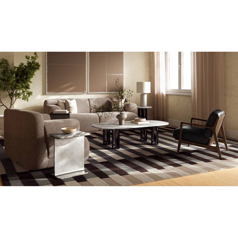 Marbelle - Elliott Coffee Table - Toronto Sand Marble Finish
