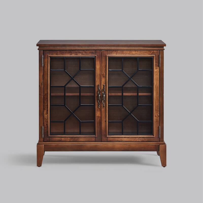 Sideboard & Buffets Cabinet, Accent Display Storage Distressed Console Cabinet for Entryway Living Room Bedroom Kitchen