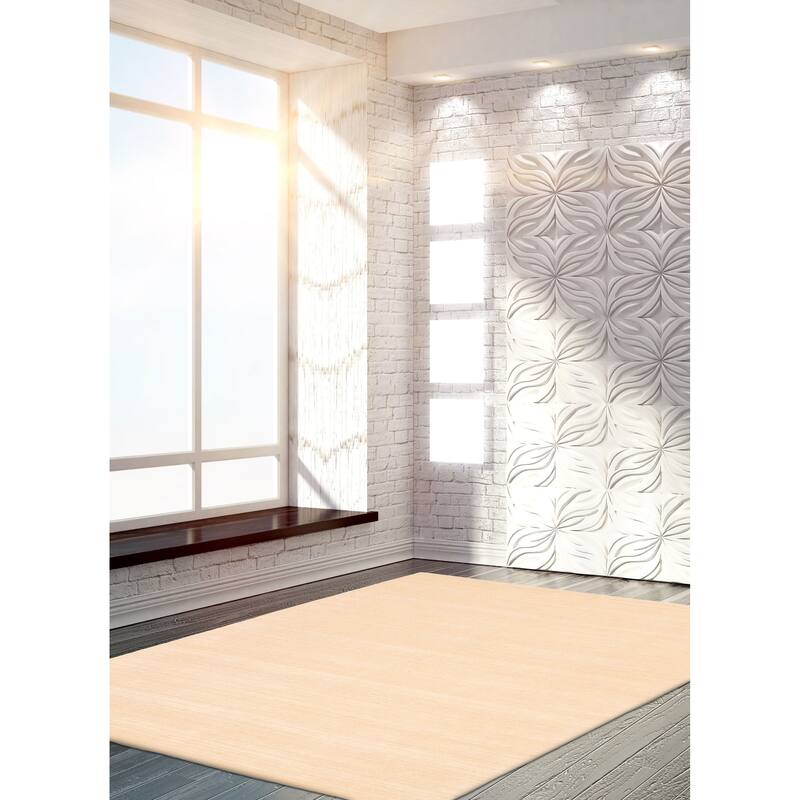 Kashkuli Gabbeh Cream Rug 6'8" x 9'3" - 6'8 x 9'3