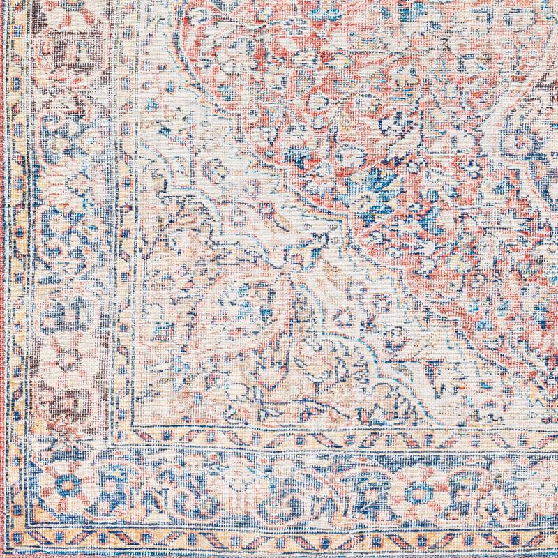 Artistic Weavers Mozhdeh Traditional Printed Machine Washable Area Rug