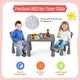preview thumbnail 8 of 8, Gymax Kids Table & 2 Chairs Set Toddler Activity Play Dining Study