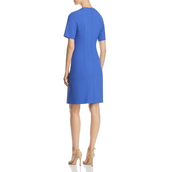 hugo boss blue dress