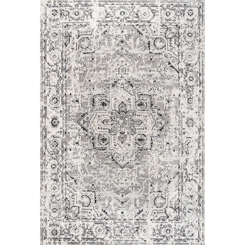 JONATHAN Y Anaise Ornate Geometric Medallion Area Rug - 3 X 5
