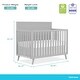 preview thumbnail 5 of 3, Fisher Price by Dream On Me Sanibel 5-in-1 Convertible Crib in Pebble Grey - Pebble Gray