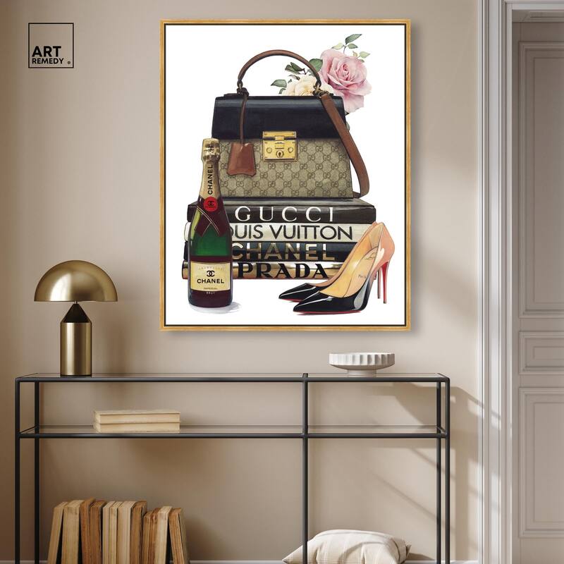 Let's Go Out Tonight Canvas by Art Remedy