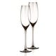 preview thumbnail 1 of 5, Berkware Luxurious and Elegant Sparkling Colored Glassware - Champagne Flutes Smoke
