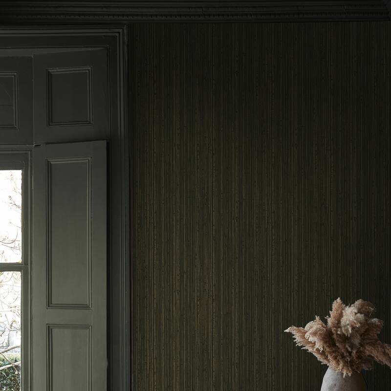 Fibre Stripe Forest Wallpaper