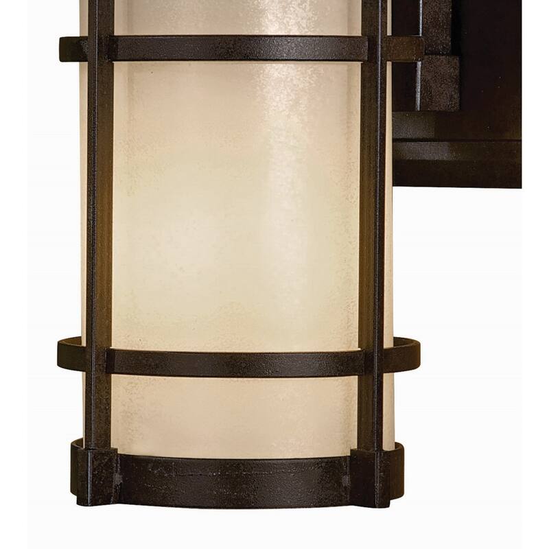 The Great Outdoors 72022 Andrita Court 12" Tall Outdoor Wall Sconce