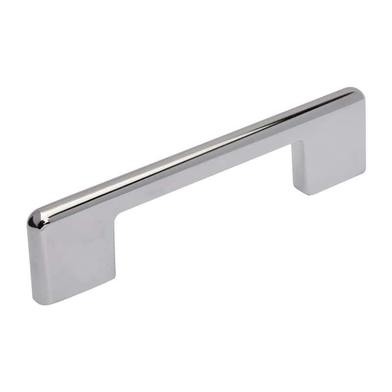 Utopia Alley Taylor Pull Handle-Polished Chrome Drawer Drop Pull Handles, 3.78" Center to Center