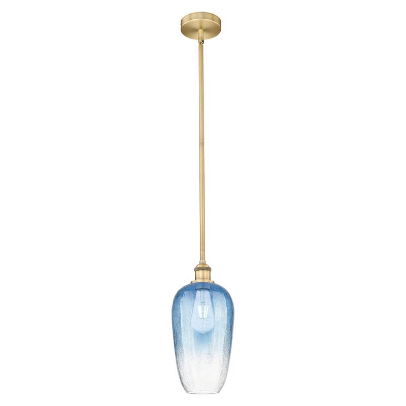 Innovations Lighting Endless Possibilities Edison - Brookhaven Flute - 1 Light 7" Stem Hung Mini Pendant