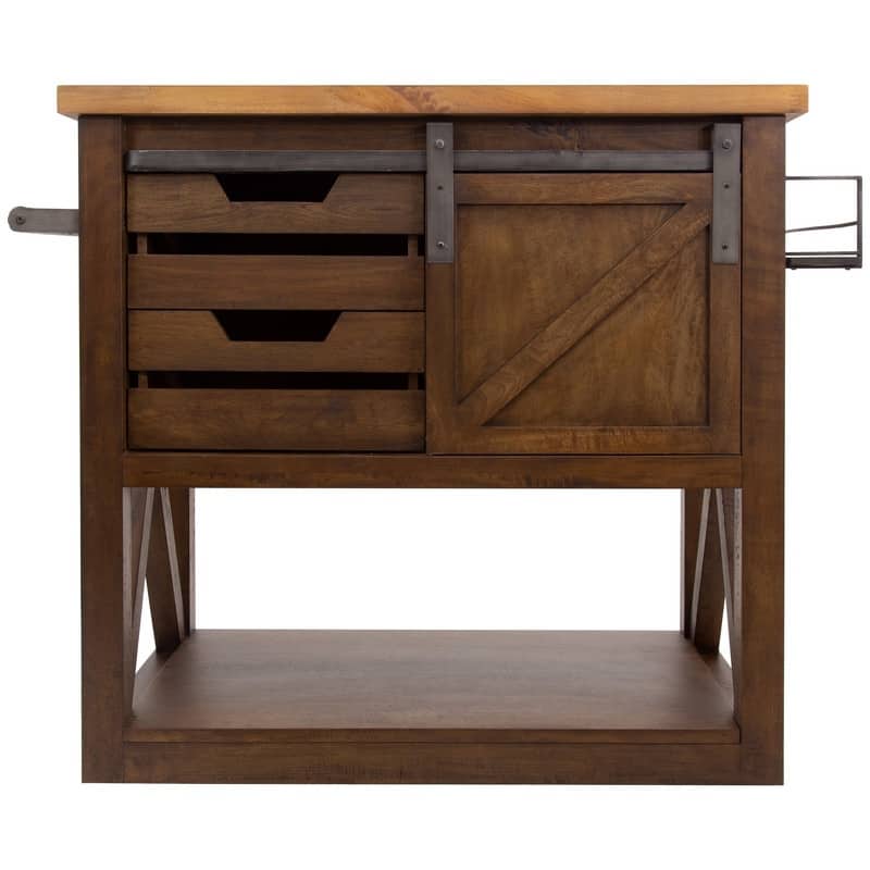 Dempsey Kitchen Island - 43.5W x 26.5D x 42H