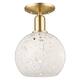 Option Champagne Bronze / White Mouchette