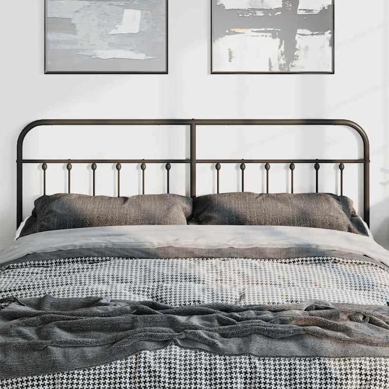 vidaXL Classic Metal Headboard