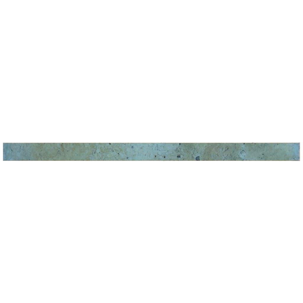 Apollo tile 0.5" x 8" Antiek Glossy Blue Ceramic Tile (0.7 sq ft/case) - 10 Pack
