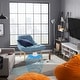 preview thumbnail 9 of 15, Adeco Accents Geometric Iron Side Table