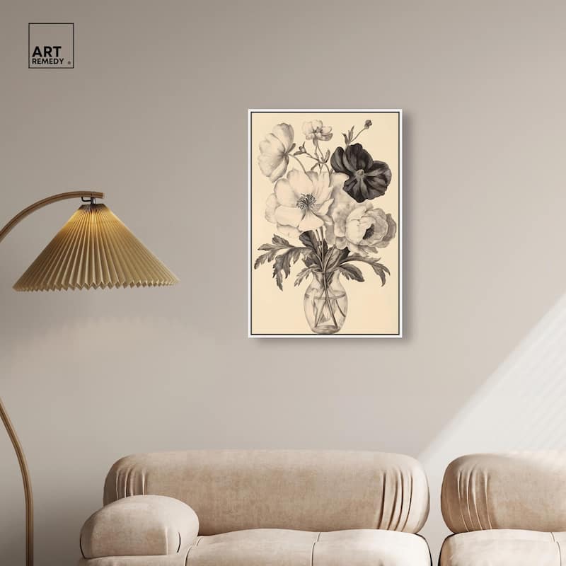 Herbarium's Hush II Canvas by Art Remedy