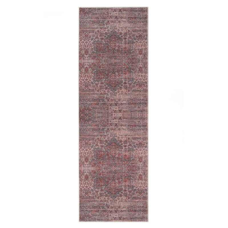 Superior Manakin Boho Non-Slip Machine Washable Indoor Area Rug or Runner
