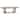 Magnussen Home Braelyn Dorian Grey Extendable Trestle Dining Table - 40''W x 90''D x 30''H