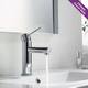 Luxury Solid Brass Single Hole Bathroom Faucet