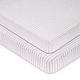 preview thumbnail 6 of 5, Baby Fitted Waterproof Crib Sheet Set 2 Pack Mauve Stripes & Splash