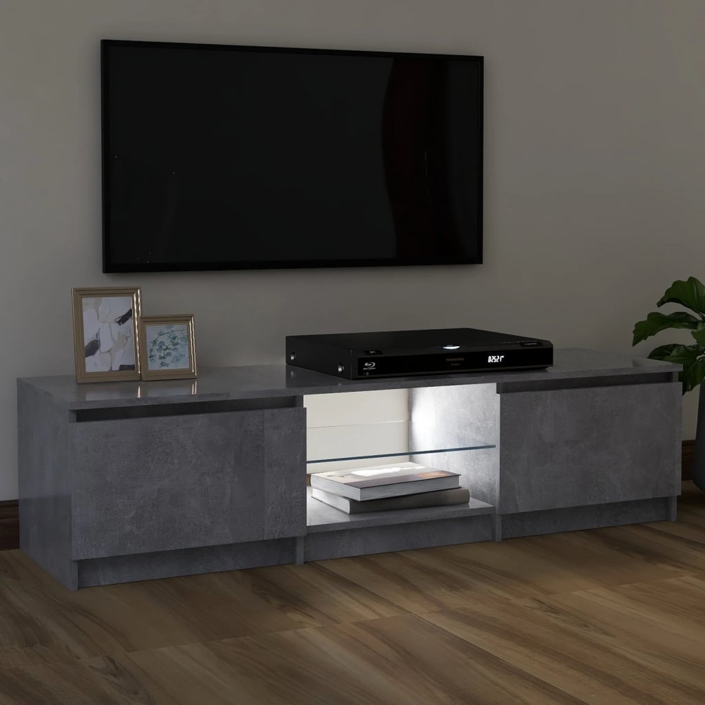 (BRAND NEW) cheapest Concrete Gray TV Stand (47.2