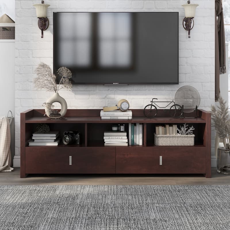 Valenciara Mordern 60-inch Multi-functional Storage TV Console by Furniture of America