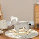 preview thumbnail 8 of 8, Rocking Horse, Kids Rocking Animal, Elephant Rocker with Realistic Sounds, Plush Ride on Toy for Years 2-4, Gray