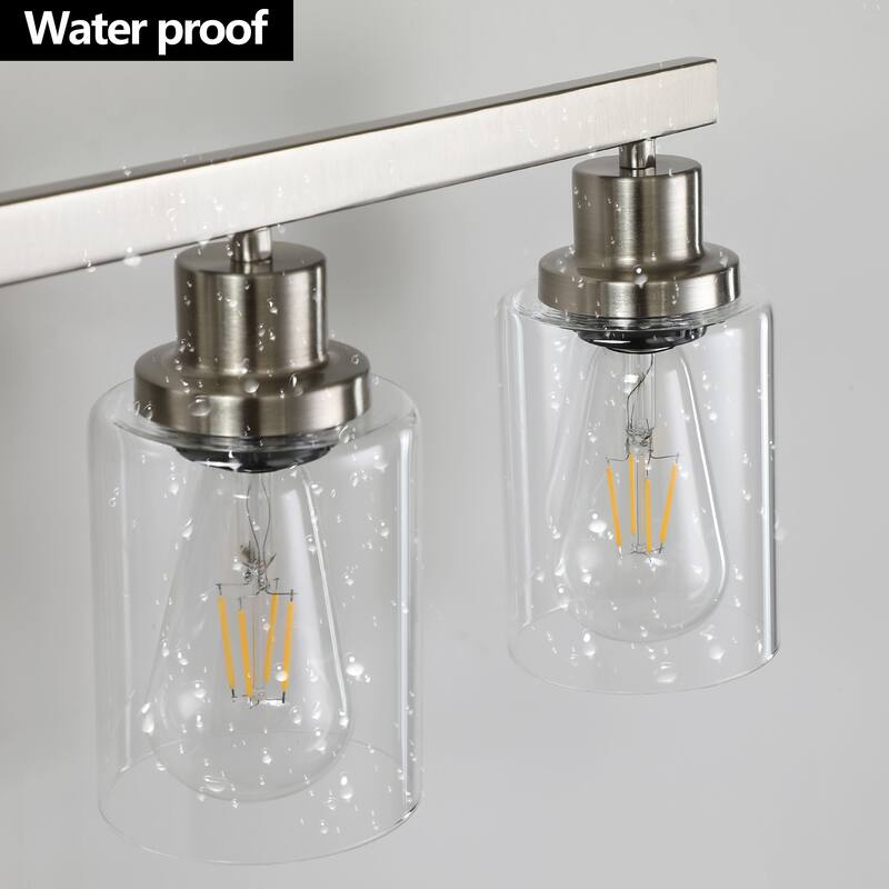 65.4 Inch 10-Light Black Vanity Light Fixture