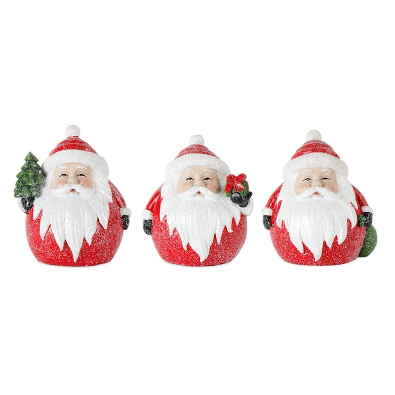 Santa Figurine (Set of 6)
