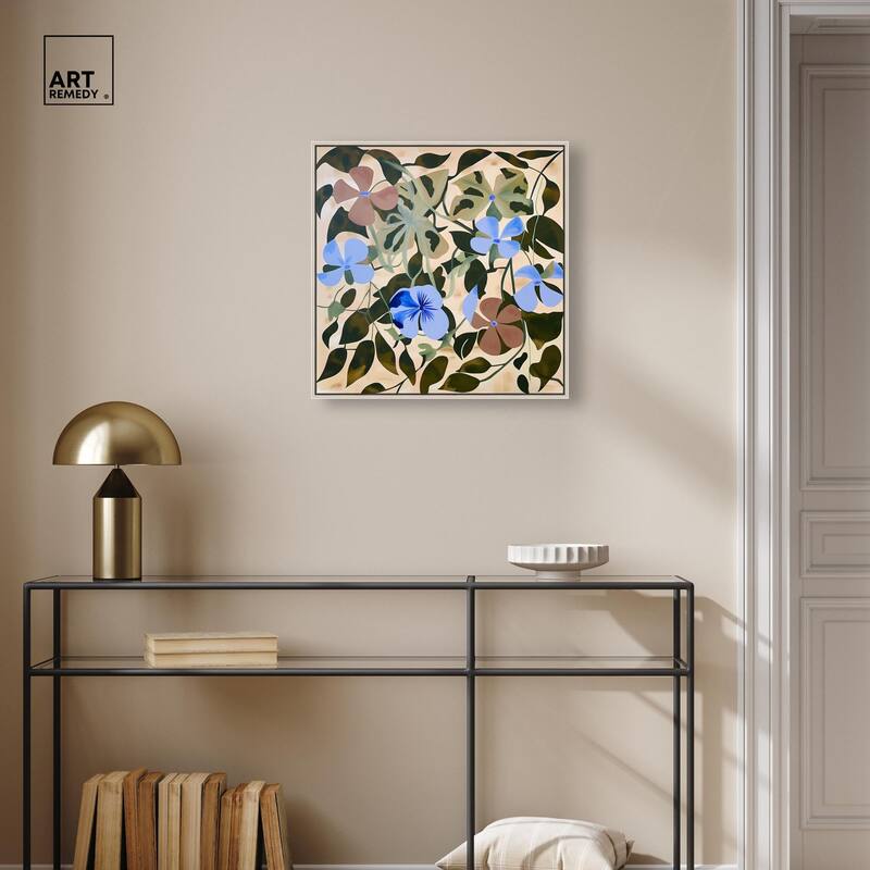 Rhythmic Blooms Canvas by Art Remedy