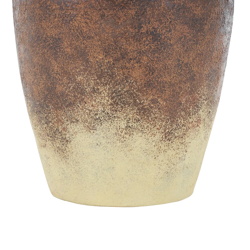Magnesium Oxide Textured Ombre Antique Amphora Decorative Vase - Copper - Roche River Decor