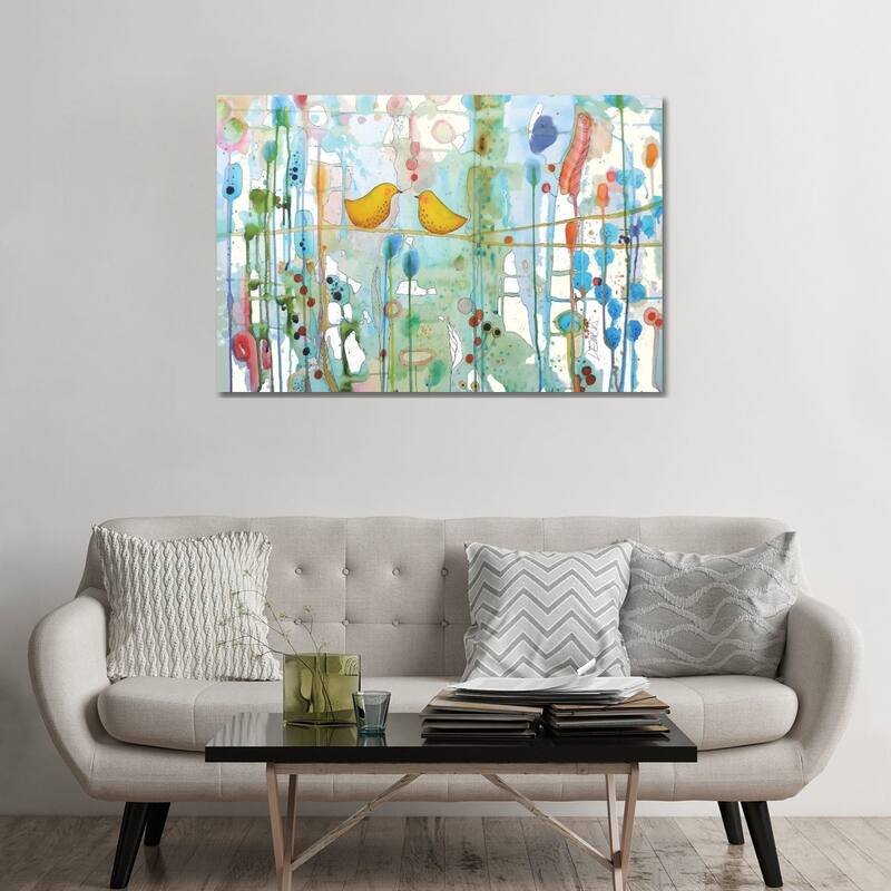 iCanvas "Dans Chaque Coeur" by Sylvie Demers Canvas Print - 32x48x1.5