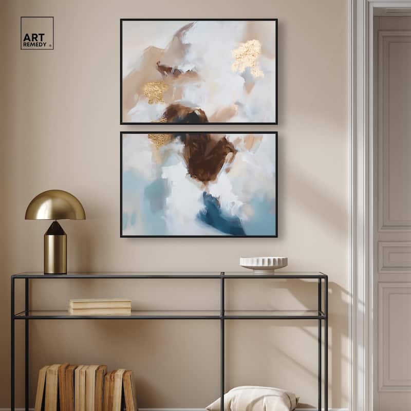 Earth's Palette I Canvas Set of 2 by Art Remedy