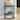 Half Round End Table, Narrow Side Table Slim C Table with Metal Frame