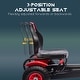 preview thumbnail 5 of 8, Adjustable Pedal Go Kart for Kids, 3-Wheel Pedal Car with Handbrake, Reverse Drive & Shock-Absorbing Rubber Tires, Ages 5-12