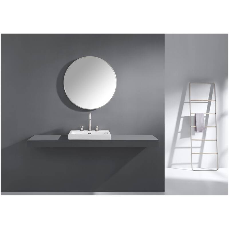 Avanity AVON-M30 Avon 30" Diameter Modern Circular Stainless Steel