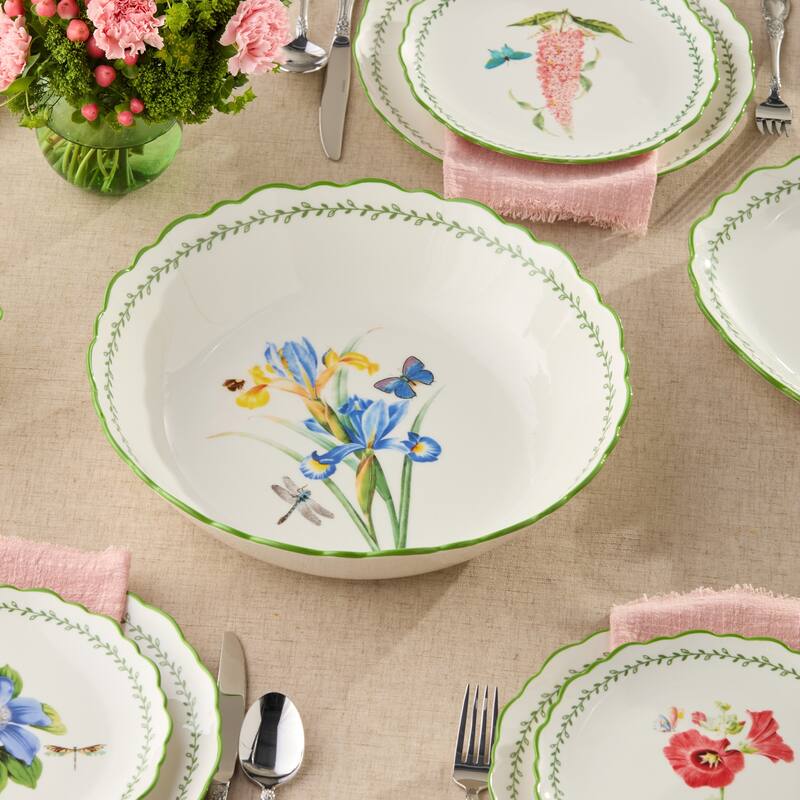 Certified International Mirabella 128 oz. Serving Bowl 13" x 3" - 13.00"L x 13.00"W x 3.00"H