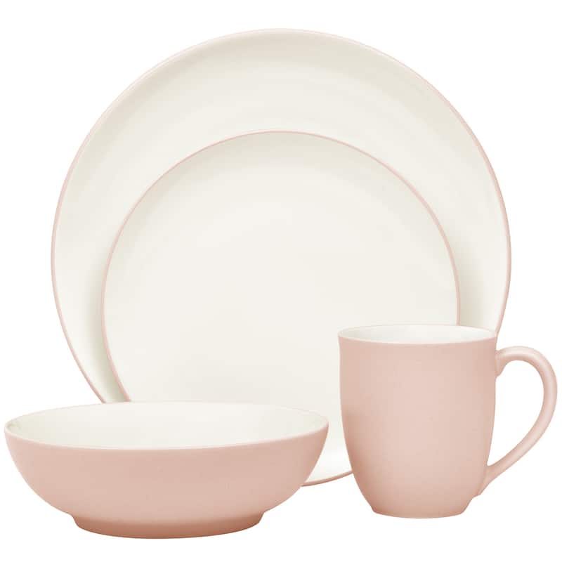 Noritake Colorwave 4-Piece Coupe Place Setting, Service for 1 - Pink