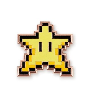Super Mario Bros Game 8-Bit Invincible Star Paperweight| Collector’s ...