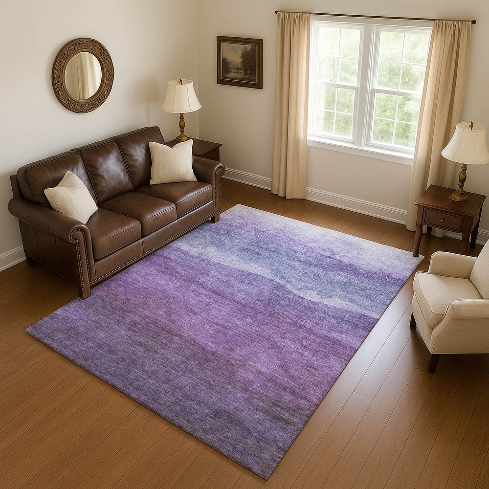 Premium Washable Super Soft Modern Ombre Mayfield Rug